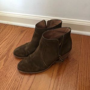 Madewell suede boots size 8